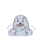 在宅アザラシ（個別スタンプ：15）