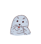 在宅アザラシ（個別スタンプ：17）