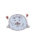 在宅アザラシ（個別スタンプ：21）