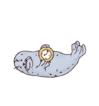 在宅アザラシ（個別スタンプ：33）