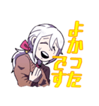 猫背系男子のヒーロー説（個別スタンプ：7）