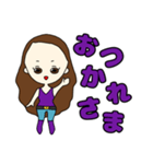 おで子ちゃんスタンプ(日常会話2)（個別スタンプ：16）