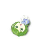 兔の精霊 花(はな)と樹(いつき)（個別スタンプ：9）