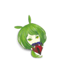 兔の精霊 花(はな)と樹(いつき)（個別スタンプ：14）