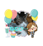 ねこズスタンプふたたび。（個別スタンプ：13）