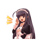 応援する可愛いメイドさん（個別スタンプ：2）