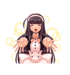 応援する可愛いメイドさん（個別スタンプ：6）