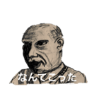映画風、鉛筆デッサンスタンプ（個別スタンプ：18）