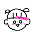 はなこちゃんわーるど（個別スタンプ：3）