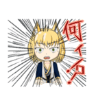 北の狐娘スタンプ（大学生編）（個別スタンプ：34）