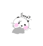 らっこのスタンプ(Sea otter)（個別スタンプ：5）