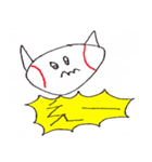ねこベースボール（個別スタンプ：9）