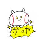 ねこベースボール（個別スタンプ：10）