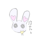 うさちゃの感情（個別スタンプ：4）