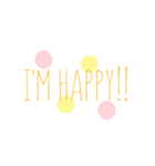 挨拶と感情のスタンプ（個別スタンプ：17）