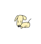 くりちゃん すたんぷ ダックスフンド（個別スタンプ：3）