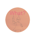 アフロくんたちの日常     ☆All Sters☆（個別スタンプ：17）