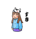 馬帽子の女の子（個別スタンプ：18）