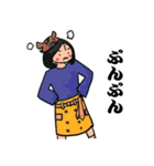 馬帽子の女の子（個別スタンプ：30）