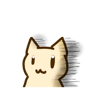 ほんわかな猫のスタンプ（個別スタンプ：3）