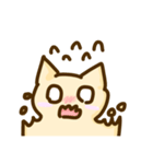 ほんわかな猫のスタンプ（個別スタンプ：4）