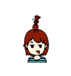オンマイヘッド（個別スタンプ：4）
