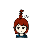 オンマイヘッド（個別スタンプ：7）