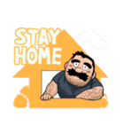 STAY HOME BEARS（個別スタンプ：7）