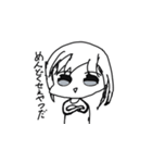 髪が透けてるショートヘアしぐちゃん（個別スタンプ：10）