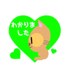 ハートがあるネコたち（個別スタンプ：38）