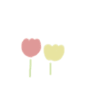 ほたの北欧お花畑（個別スタンプ：4）