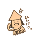 やってきた！いかみちゃん（個別スタンプ：7）