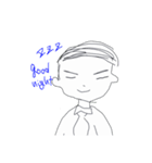 隣のオメガくんEnglish.ver（個別スタンプ：2）
