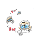 ウイルスには負けない！ボウゴくん（個別スタンプ：8）