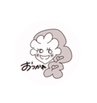 は あ と 。（個別スタンプ：3）