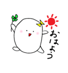 リボン母さん（個別スタンプ：1）