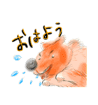 がんばとつーとしんのすけとその1修正版（個別スタンプ：1）