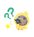 ぼく ここです（個別スタンプ：3）