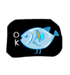 深海にいる魚 ストアよう（個別スタンプ：10）