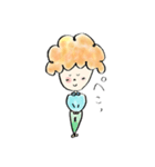 アフロちゃん。（個別スタンプ：2）