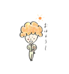 アフロちゃん。（個別スタンプ：5）