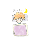 アフロちゃん。（個別スタンプ：6）