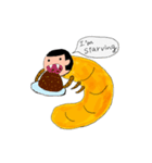 幼虫くん（個別スタンプ：6）