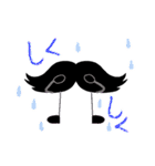 ひげの生き物スタンプ（個別スタンプ：14）