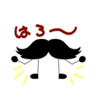 ひげの生き物スタンプ（個別スタンプ：22）