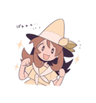 みならい魔女と白いネコ（個別スタンプ：10）