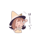みならい魔女と白いネコ（個別スタンプ：17）
