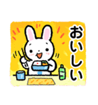 働くうさぎパパ（個別スタンプ：8）