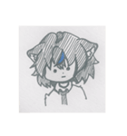 kuro式一発描きスタンプ（個別スタンプ：2）