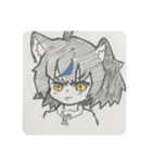 kuro式一発描きスタンプ（個別スタンプ：5）